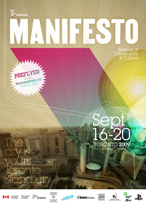 Manifesto 2009 (Front)