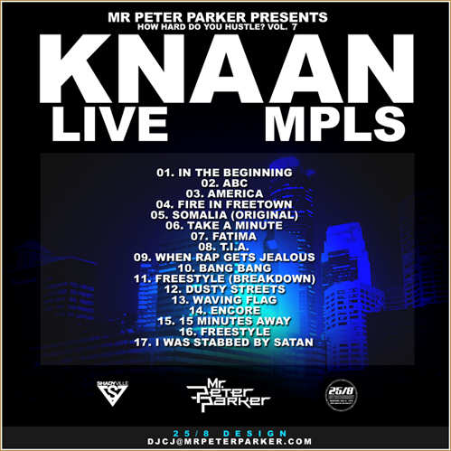 K'naan - Live MPLS (Back)
