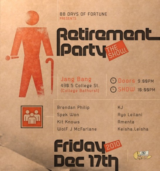 88 Days of Fortune - Retirement Party