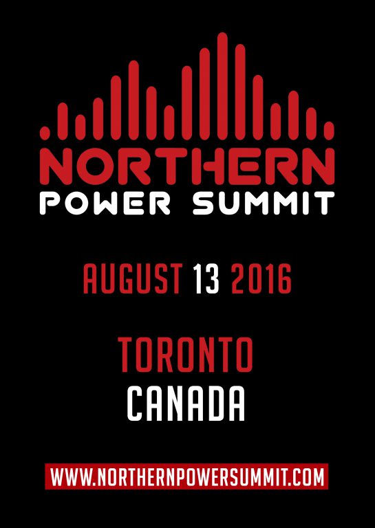 Northern Power Summit 2016 Flyer